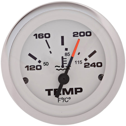 Sierra 65509P International Lido 120 to 240 Degrees F Dial Range Scratch Resistant Water Temperature Gauge, 2"
