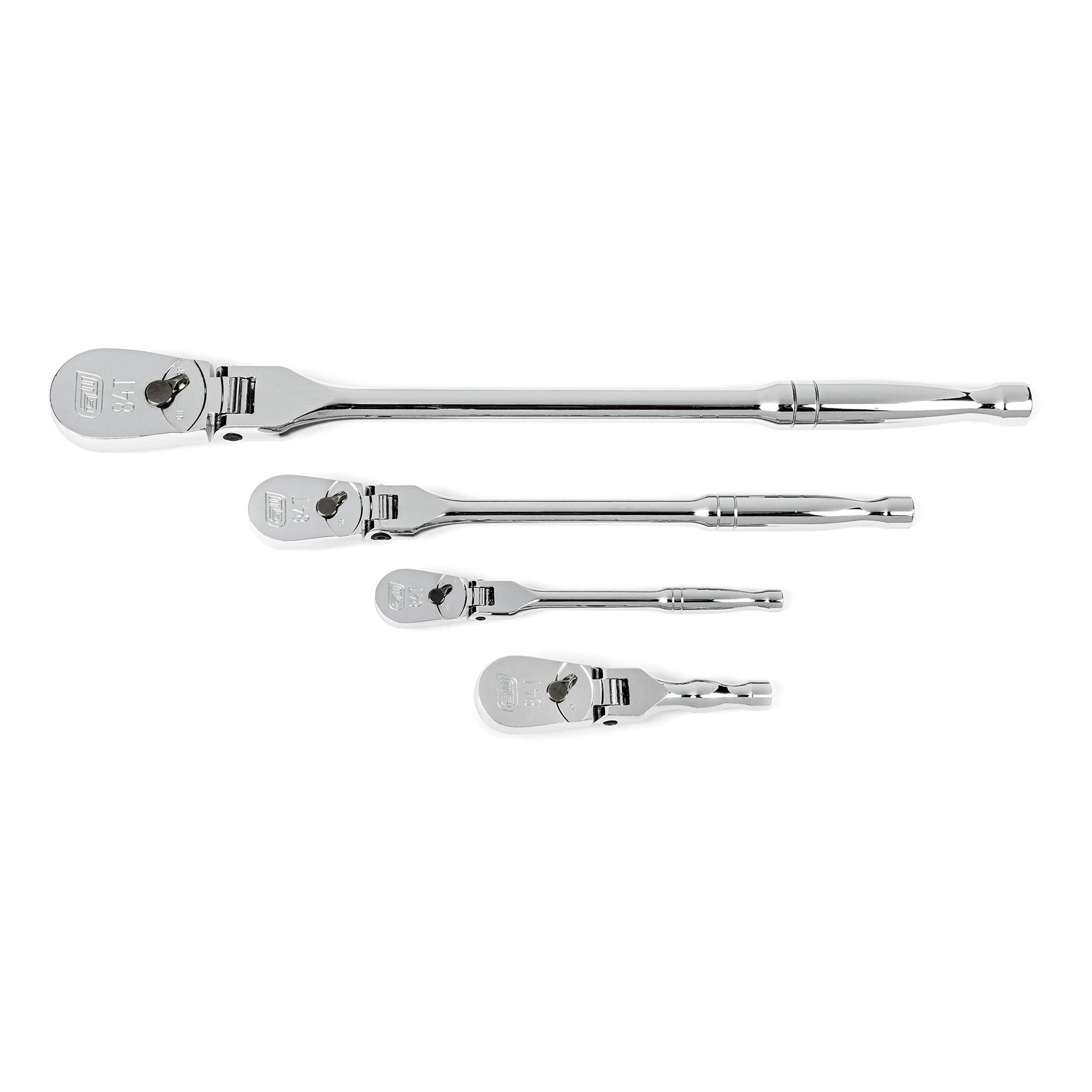 4 Pc. GEARWRENCH Flex Handle RATCHET SET, 84T - 81230A-07