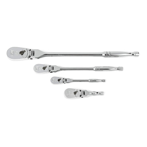 4 Pc. GEARWRENCH Flex Handle RATCHET SET, 84T - 81230A-07