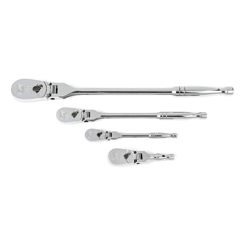 4 Pc. GEARWRENCH Flex Handle RATCHET SET, 84T - 81230A-07
