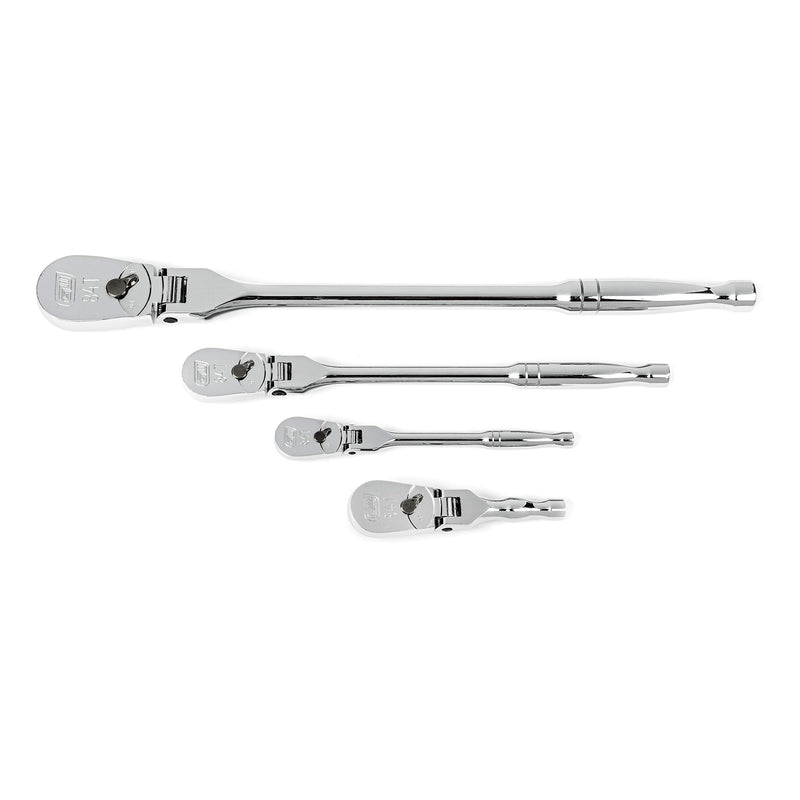 4 Pc. GEARWRENCH Flex Handle RATCHET SET, 84T - 81230A-07