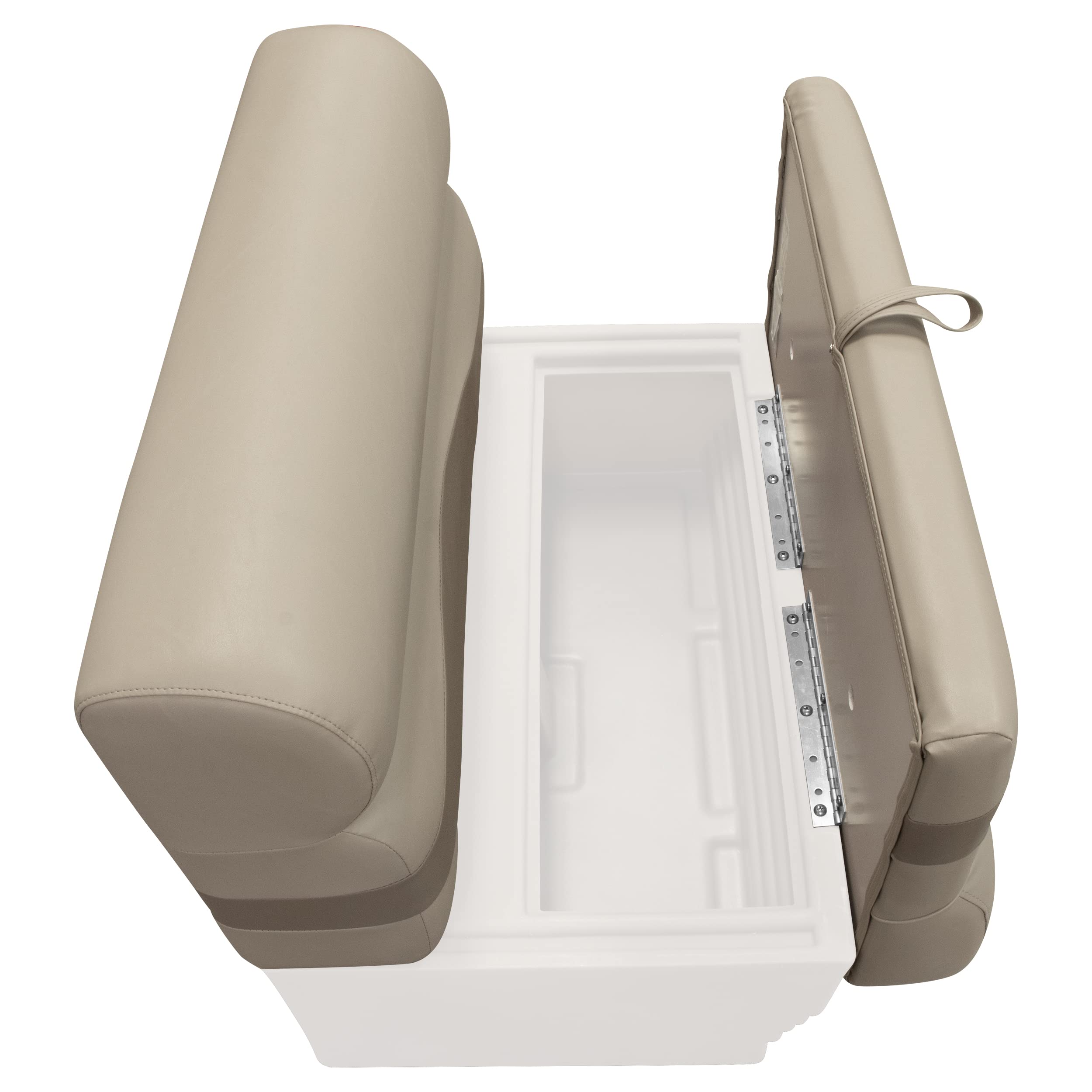 Premier Series Wise BM1144-1749 Pontoon 36" Bench Seat Cushion Set, Mocha Java/Café/Mushroom