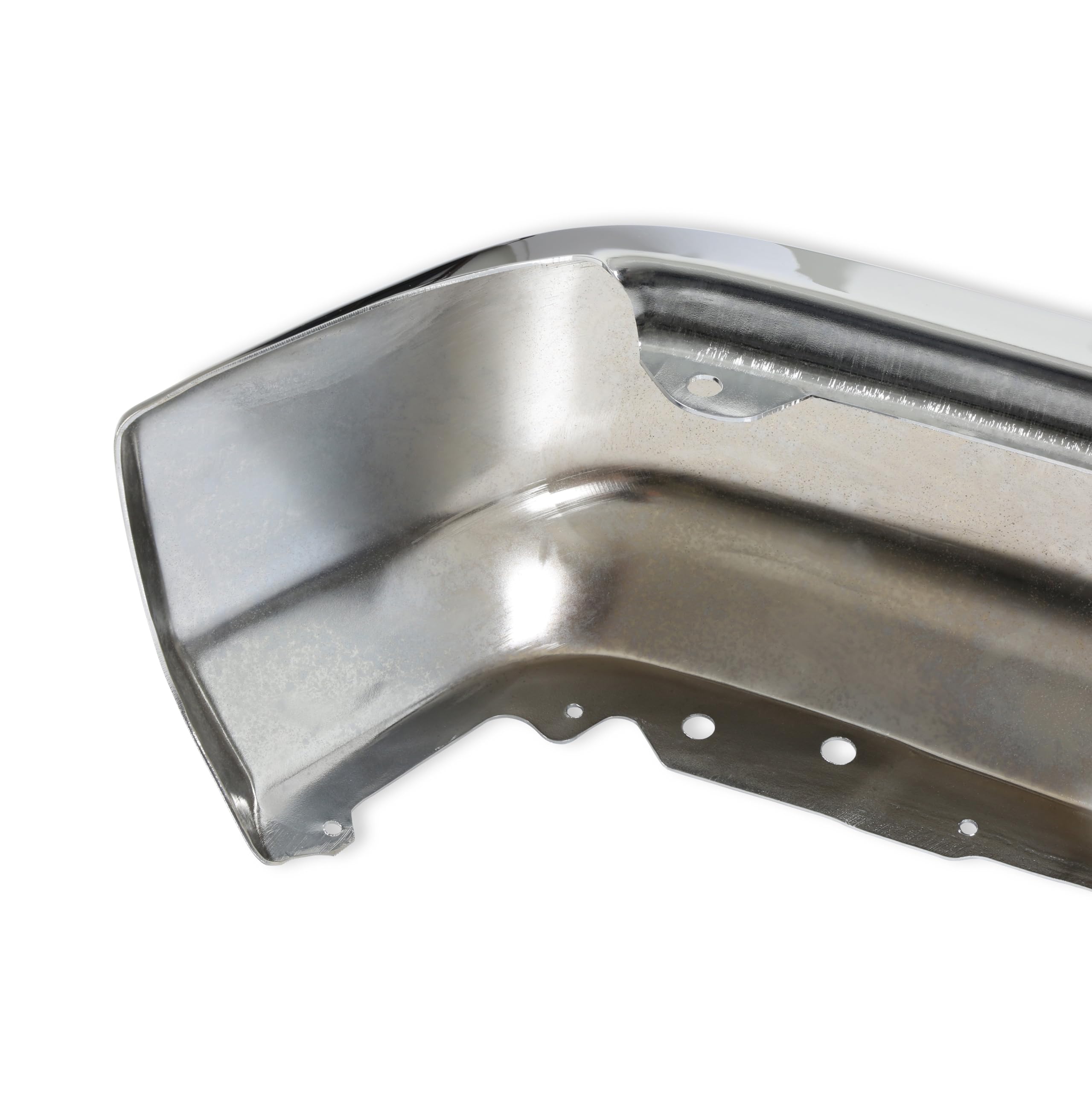 Holley 04-402 Classic Trucks GMT400 Premium Front Bumper - w/License Plate Holes ONLY - Chrome