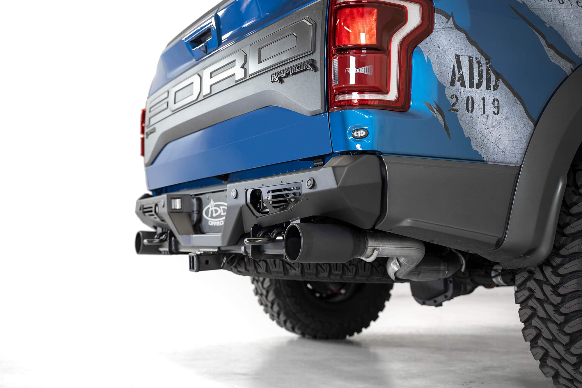 Rear Addictive Desert Designs Replacement Bumper fits Ford F-150 R110011370103