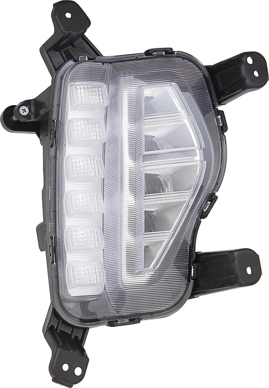 Right TYC Fog Light Assembly Compatible with 2017-2019 Hyundai Santa Fe