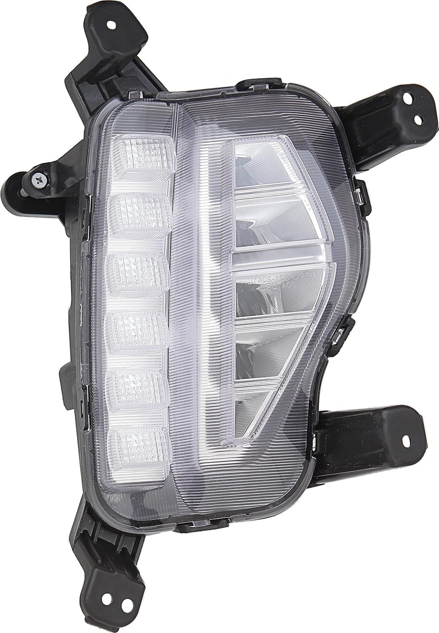 Right TYC Fog Light Assembly Compatible with 2017-2019 Hyundai Santa Fe