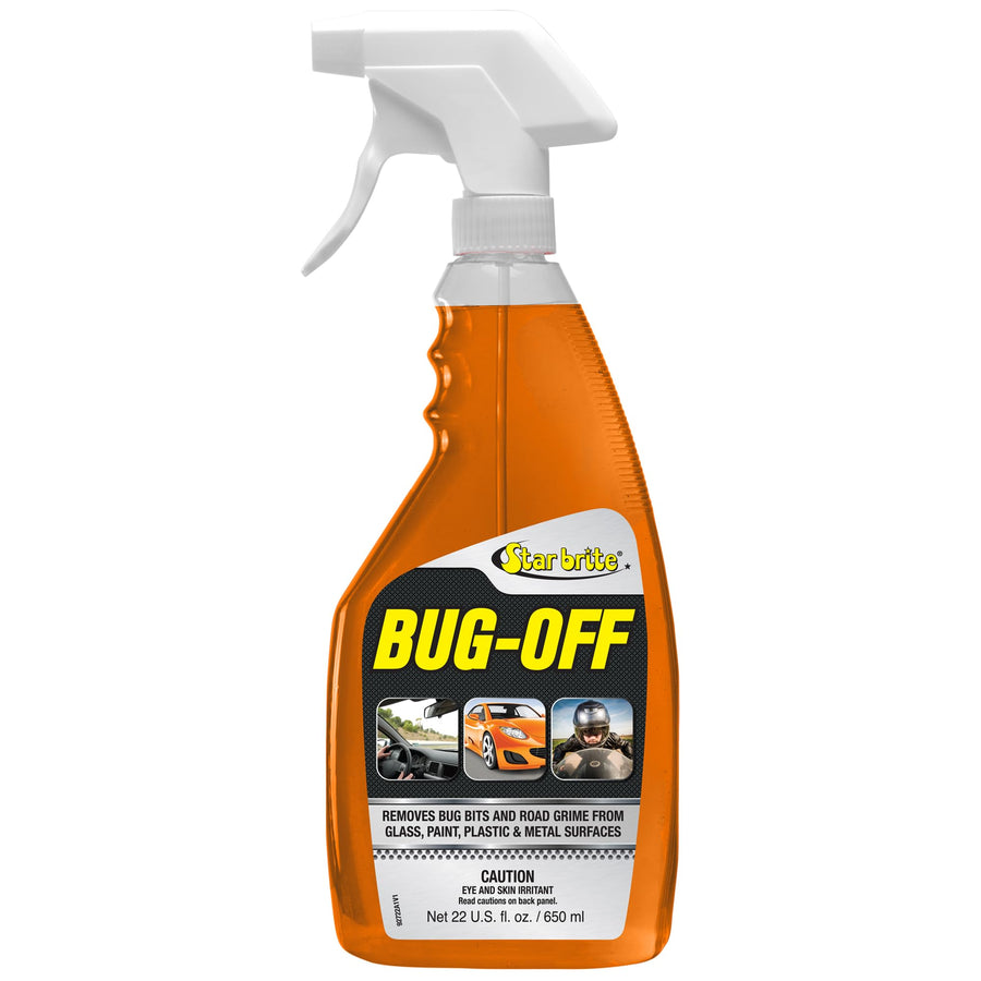 Bug Off STAR BRITE - Premium Automotive Dead Insect Residue Cleaner - Quick & Easy Bug Bit and Tar Remover for Cars - 22 OZ Spray (092722)