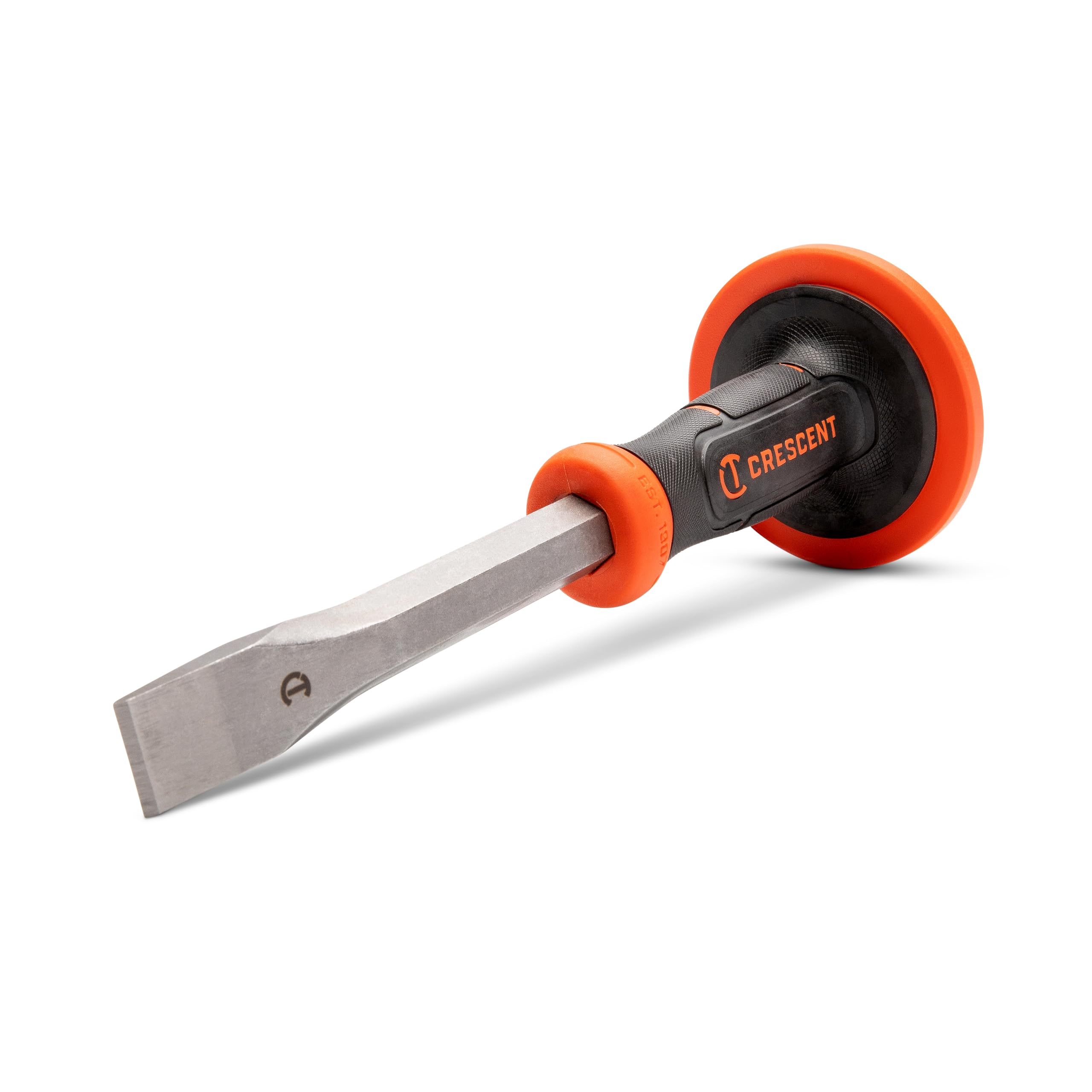 1"x12" Crescent Chisel with Handguard - CC1H12