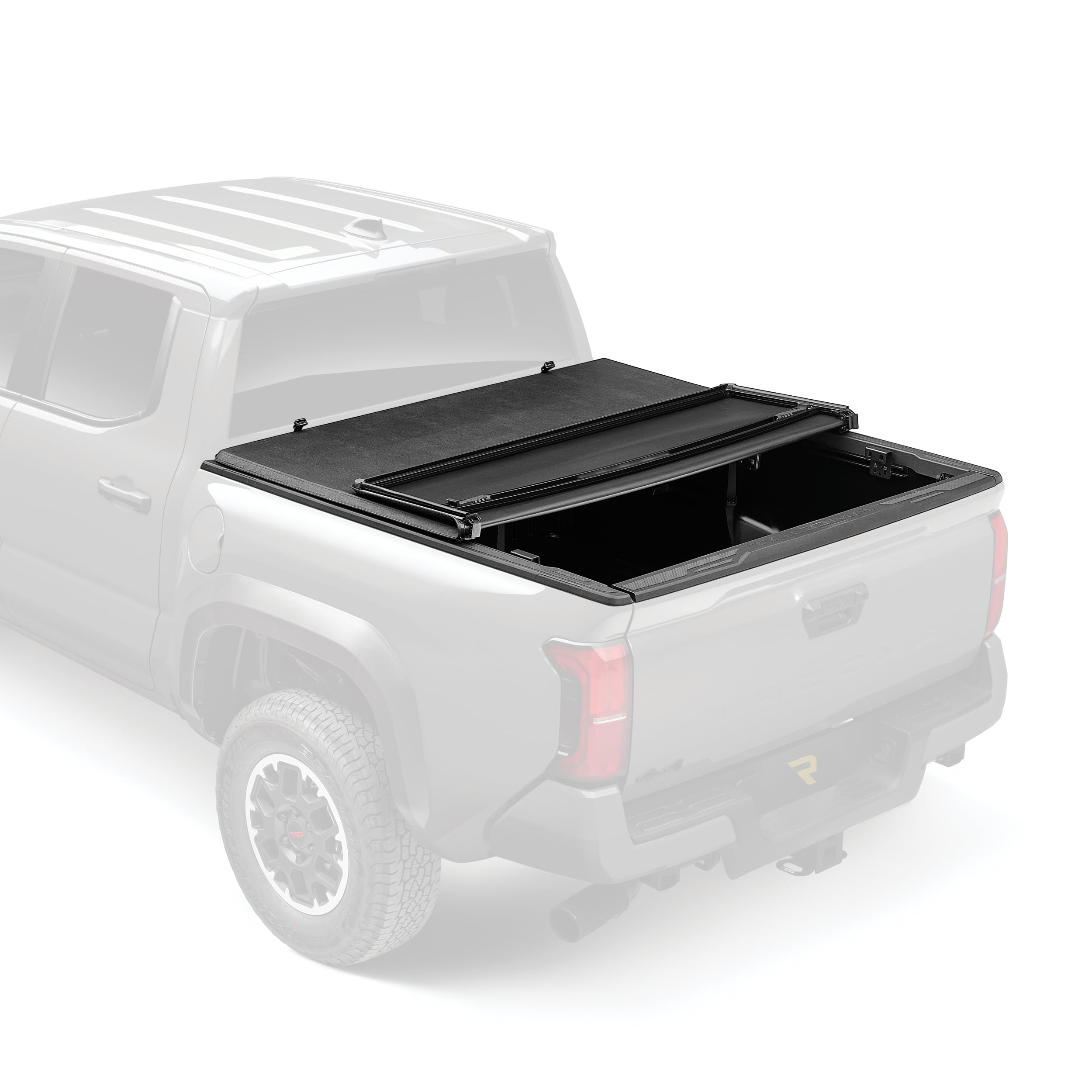 Gator Tri-Fold Soft Truck Bed Tonneau Cover w/Gear Straps | Fits 2019-2026 Chevy/GMC Silverado/Sierra 1500 New Body Style (w/o Carbon Pro Bed, fits Multi-Pro/Multi-Flex Tailgate) 5' 8" Bed (69.6)