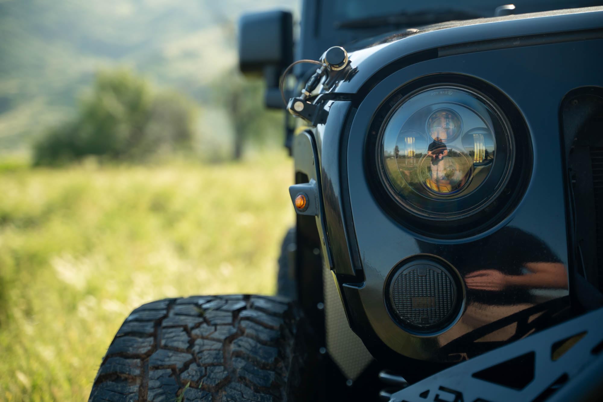 Fender Flare Deletes DV8 Offroad for 2007-2018 Jeep Wrangler JK | Offers Max Tire Clearance for Articulation | Included Plug & Play Amber Side Marker Lights | Micro-Texture Black Powder Coat | Steel