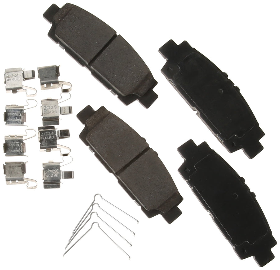 Posi Quiet Centric 105-04880 Brake Pads with Shims and Hardware