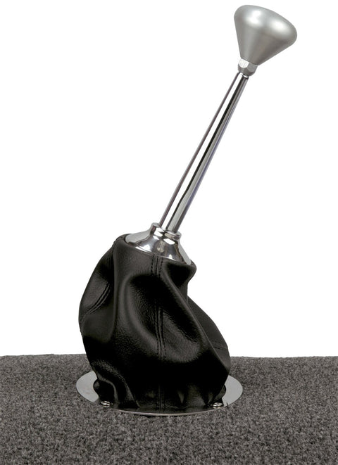 Classic Lokar 70-BCLB Shifter Boot with Billet Boot Ring