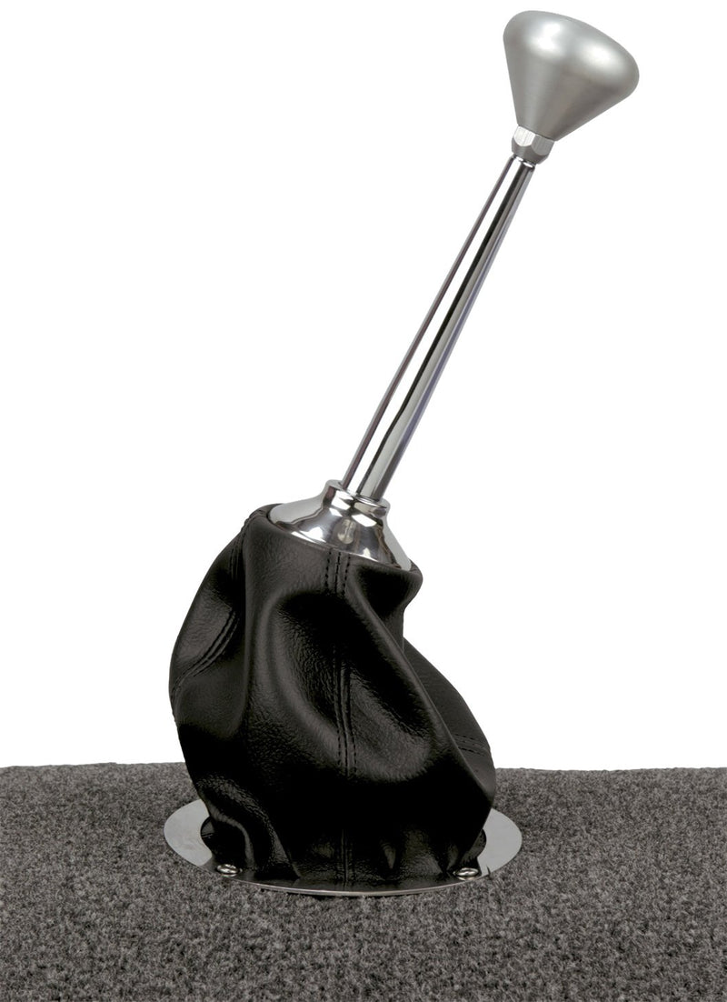 Classic Lokar 70-BCLB Shifter Boot with Billet Boot Ring