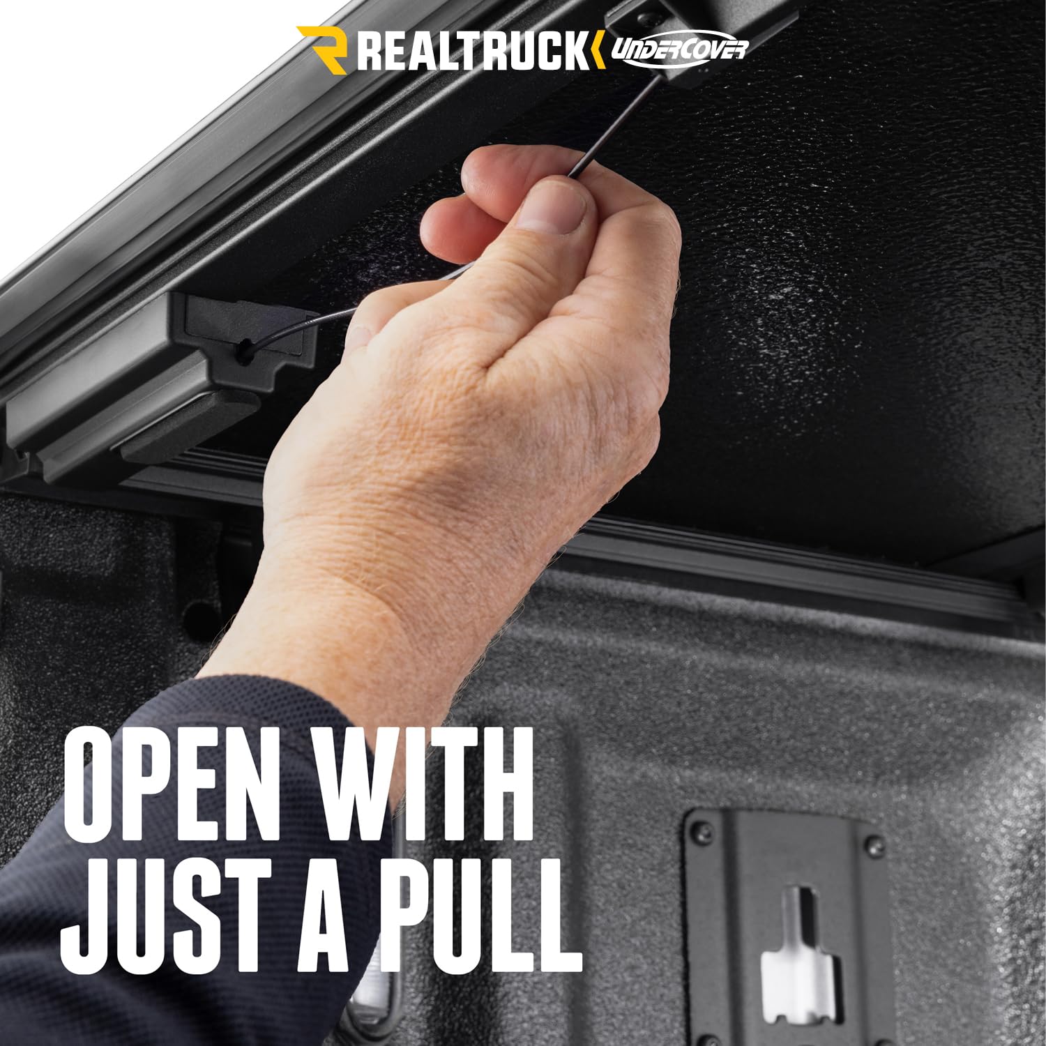 UnderCover RealTruck Select Hard Folding Truck Bed Tonneau Cover | SL34006 | Fits 2002-2018, 2019-2024 Classic Classic Ram 1500 (w/o RamBox) 5' 7" Bed (68.4")