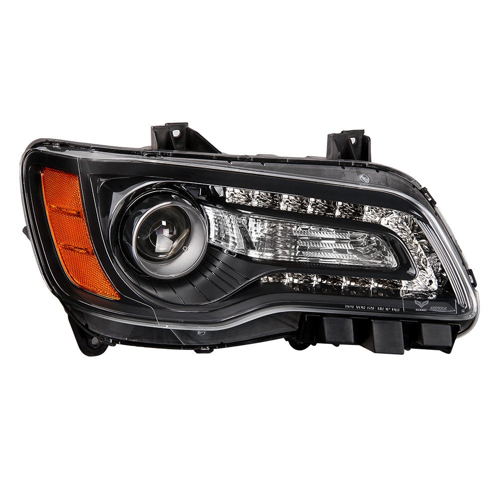 Headlight Xtune HD-JH-CHR30011-OEBK-R, 1 Pack