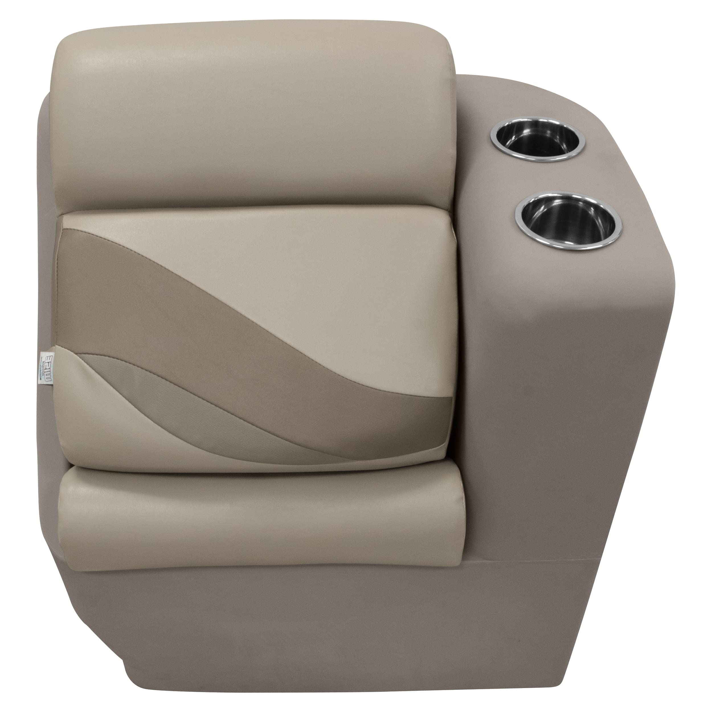Wise Premier Series BM13006R-1749 Pontoon Right Lean Back Recliner, Mocha Java/Café/Mushroom