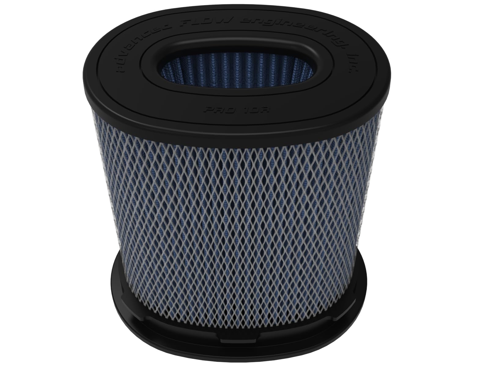Momentum Intake Replacement Air Filter aFe POWER w/Pro 10R Oiled Media - 5.50"x3.50" Inlet, 9" Tall - #20-91208T