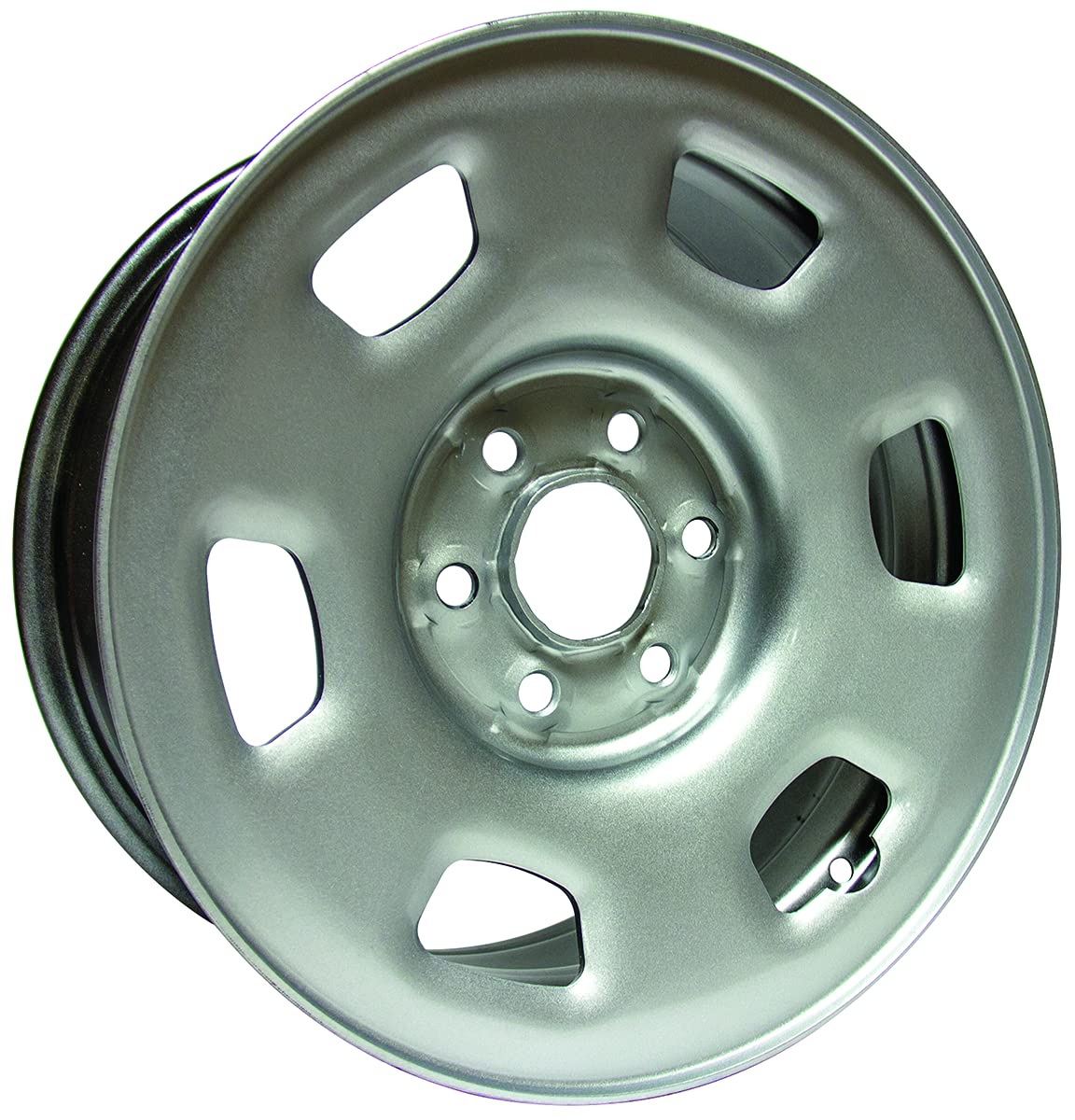 16" RT STEEL WHEEL 6 LUG X46620 Custom Wheel - 16x7, 30 Offset, 6x120.65 Bolt Pattern, 67.1mm Hub - Gray Rim