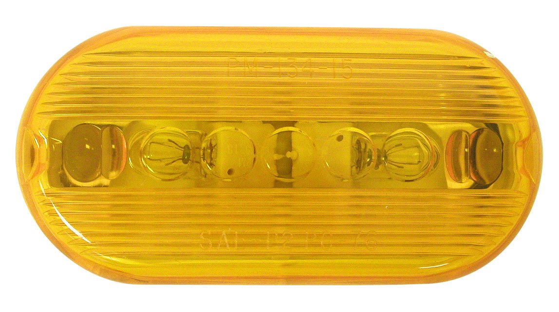 Amber PM V135A Oval Clearance Light