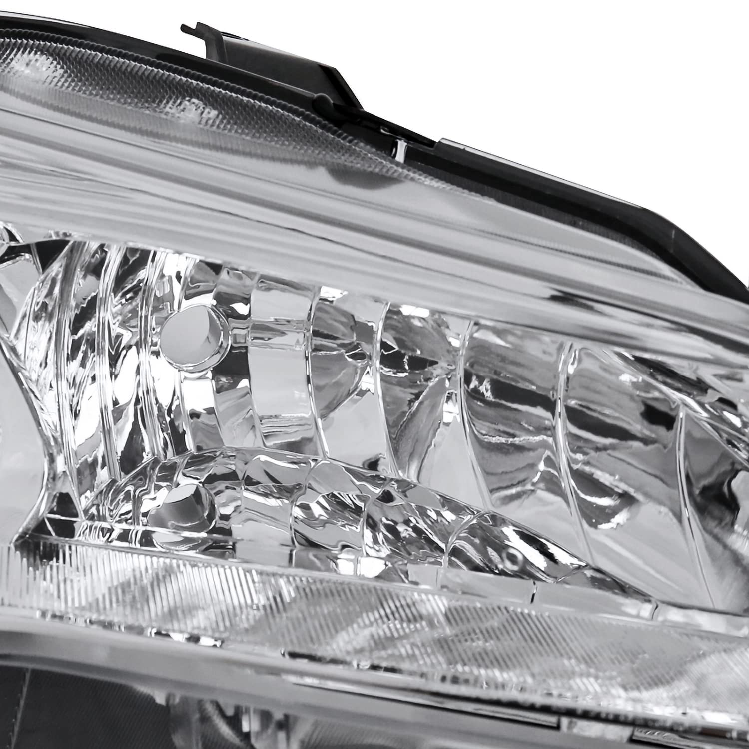 Right Passenger Side SPEC-D TUNING Chrome Projector Headlight Compatible with 2015-2017 Toyota Camry