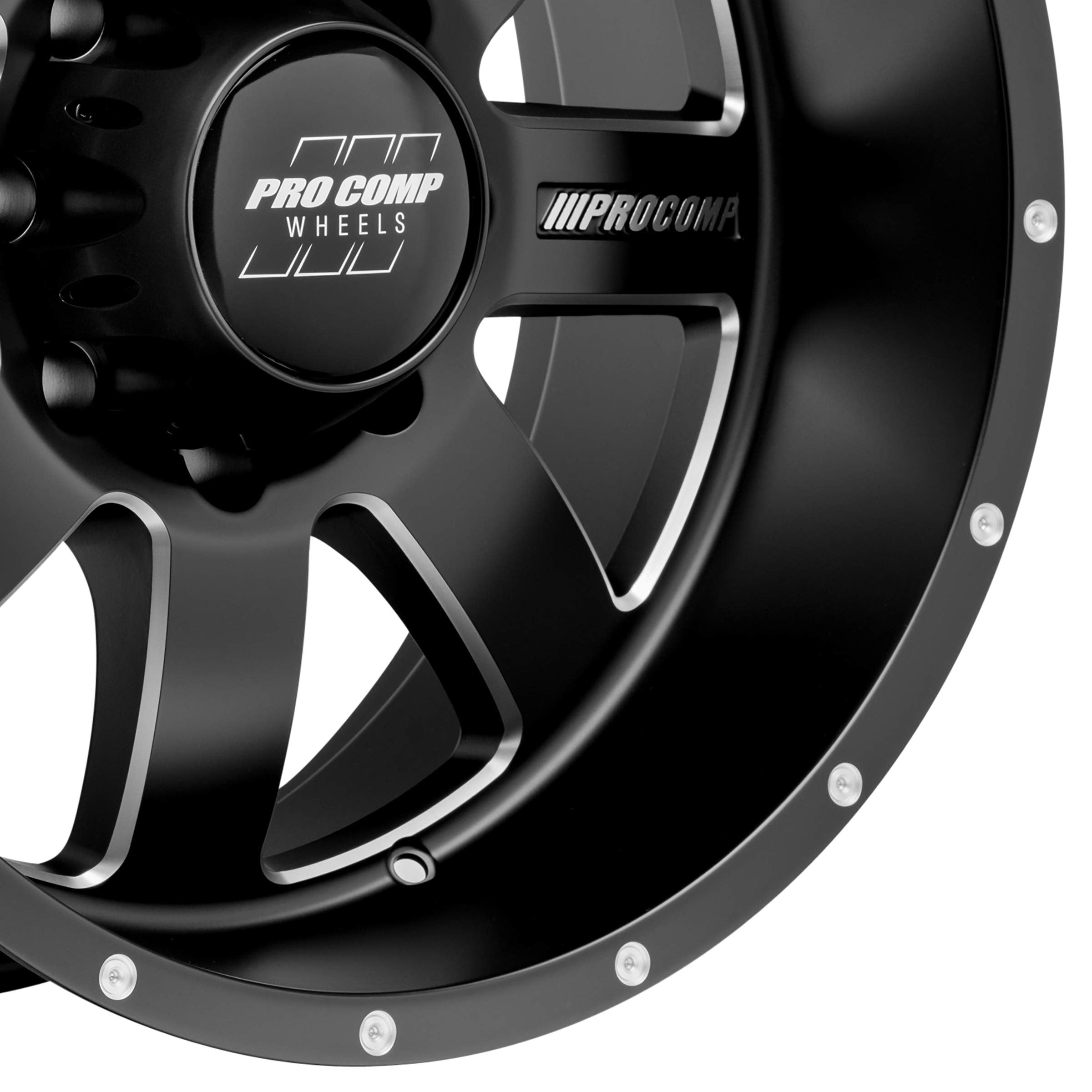 PRO COMP Trilogy Series 73 Satin Black Milled (20x10 / 8x170 / -18mm)