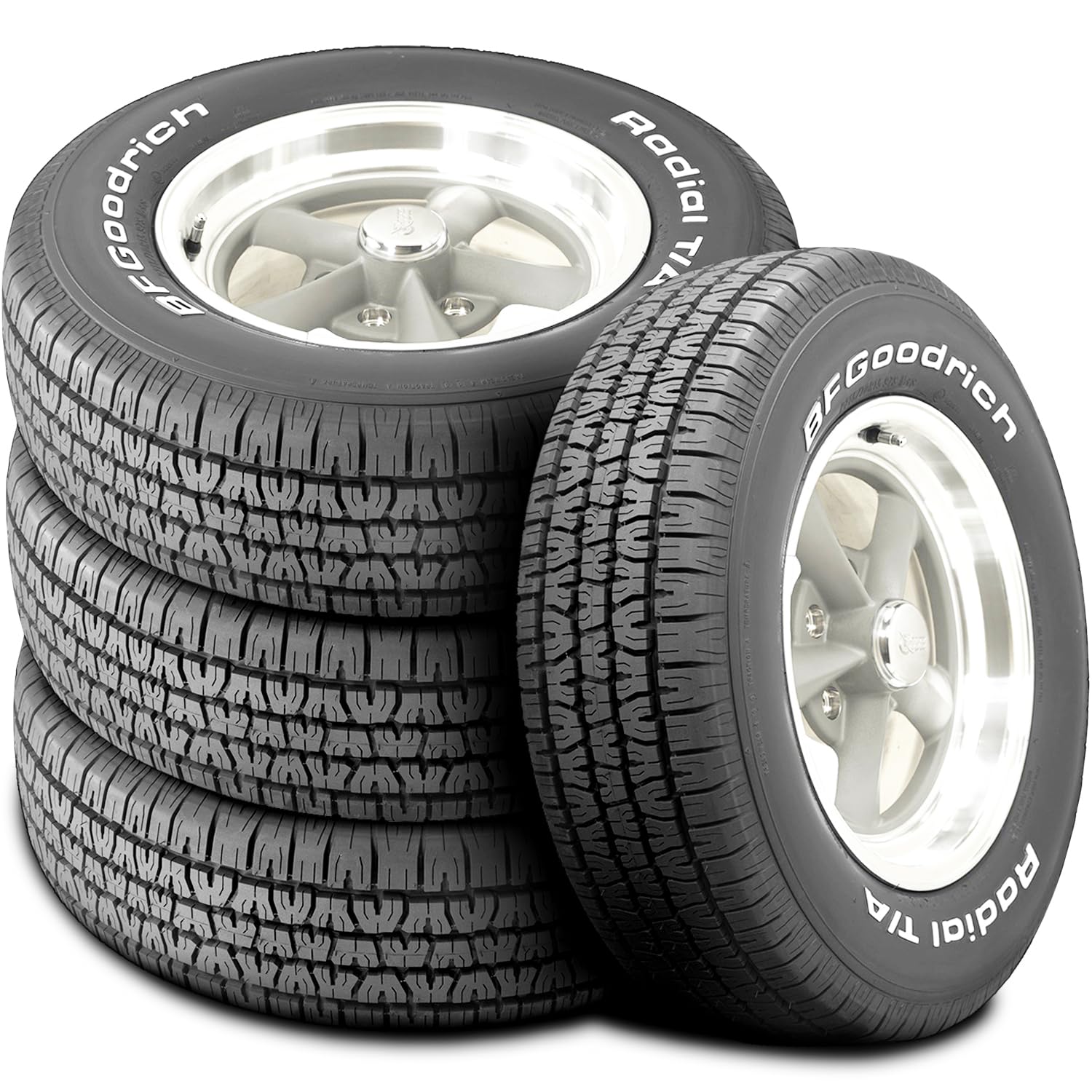 Radial T/A BFGoodrich All Season Car Tire for Passenger Cars, P255/60R15 102S