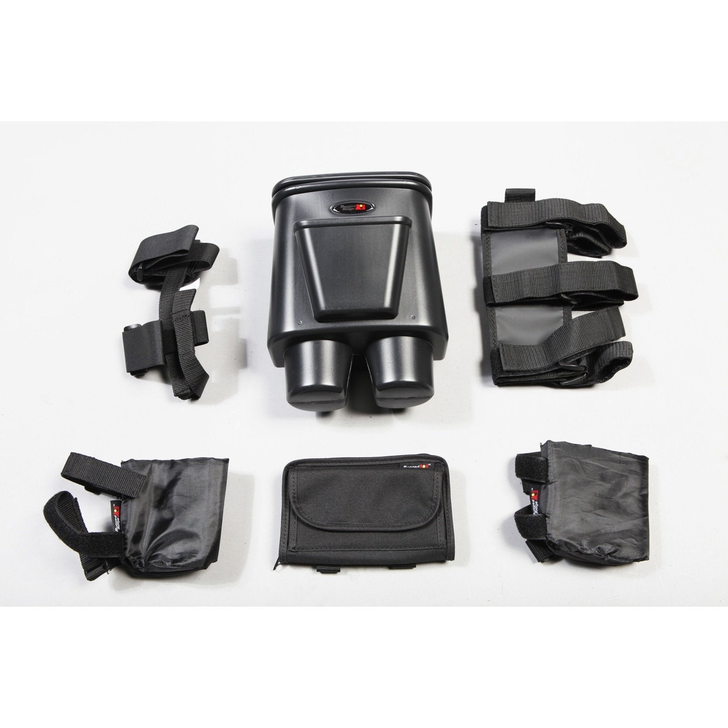 Rugged Ridge Roll Bar Storage Kit 12496.16, Interior; 07-10 Jeep Wrangler JK