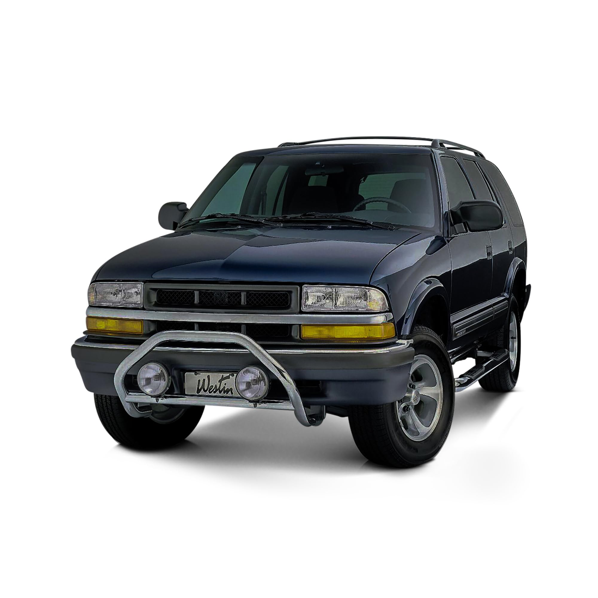 Westin Safari Bull Bar Mount Kit 30-1065 fits 1998-2004 S-Series Blazer Downsize 1998-2003 Hombre Pickup 1998-2001 Bravada 1998-2002 Jimmy Black