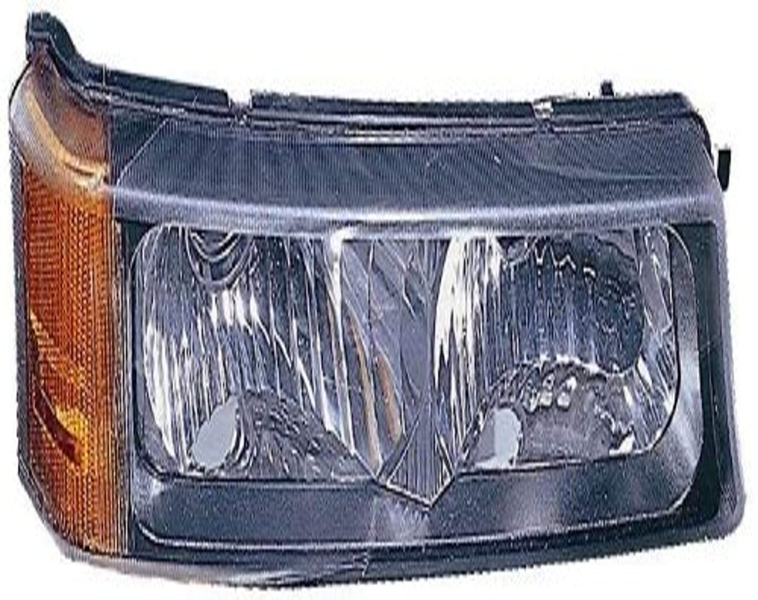 Replacement Driver Side DEPO 335-1604L-US Parking Light Assembly, Black