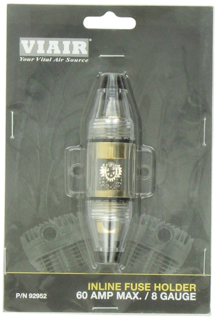 60 Amp Viair Heavy Duty Fuse Holder with Mounting Tab