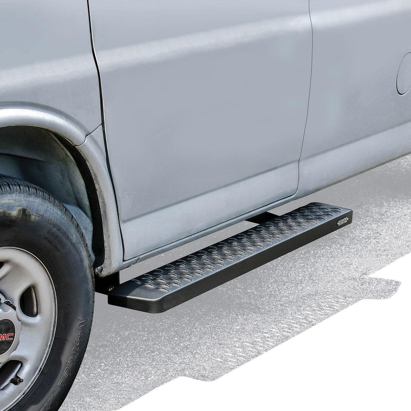 27-81005 Westin Grate Steps Running Boards 46" Driver & 97" Passenger Side Textured Black Pair