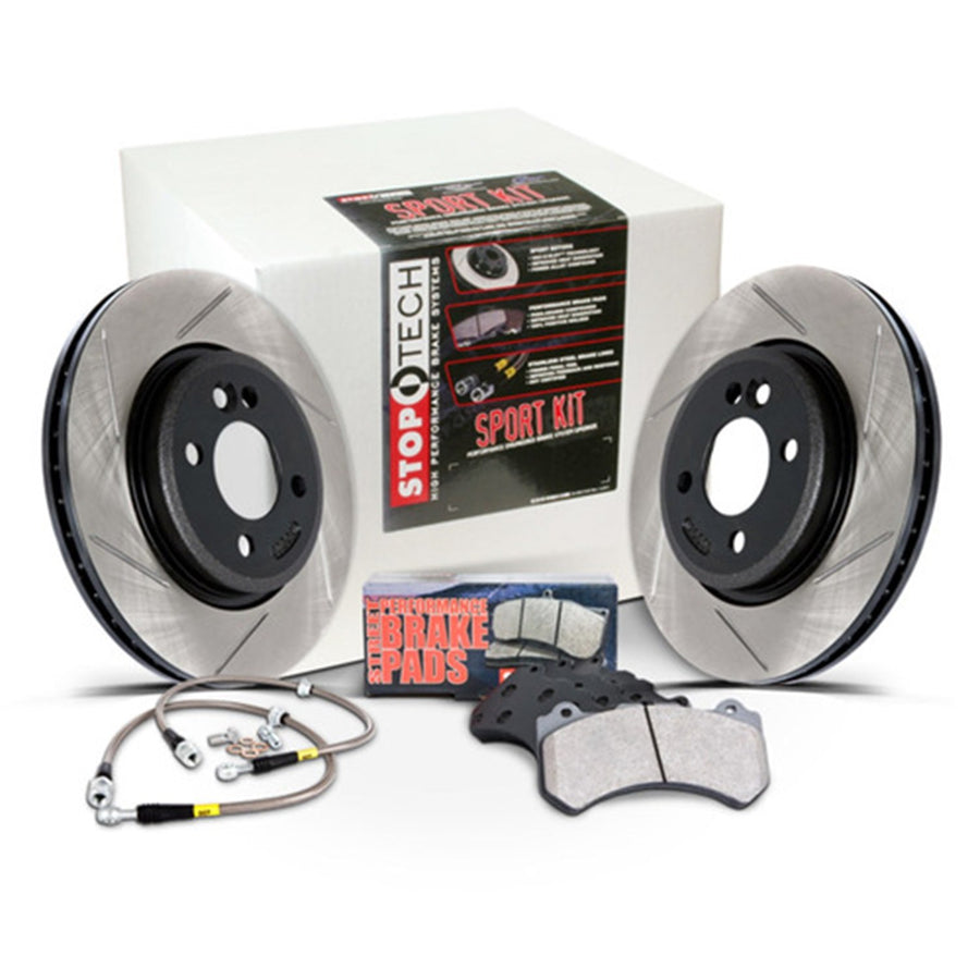 Sport Axle Pack Stoptech 977.51003F, Slotted, Front
