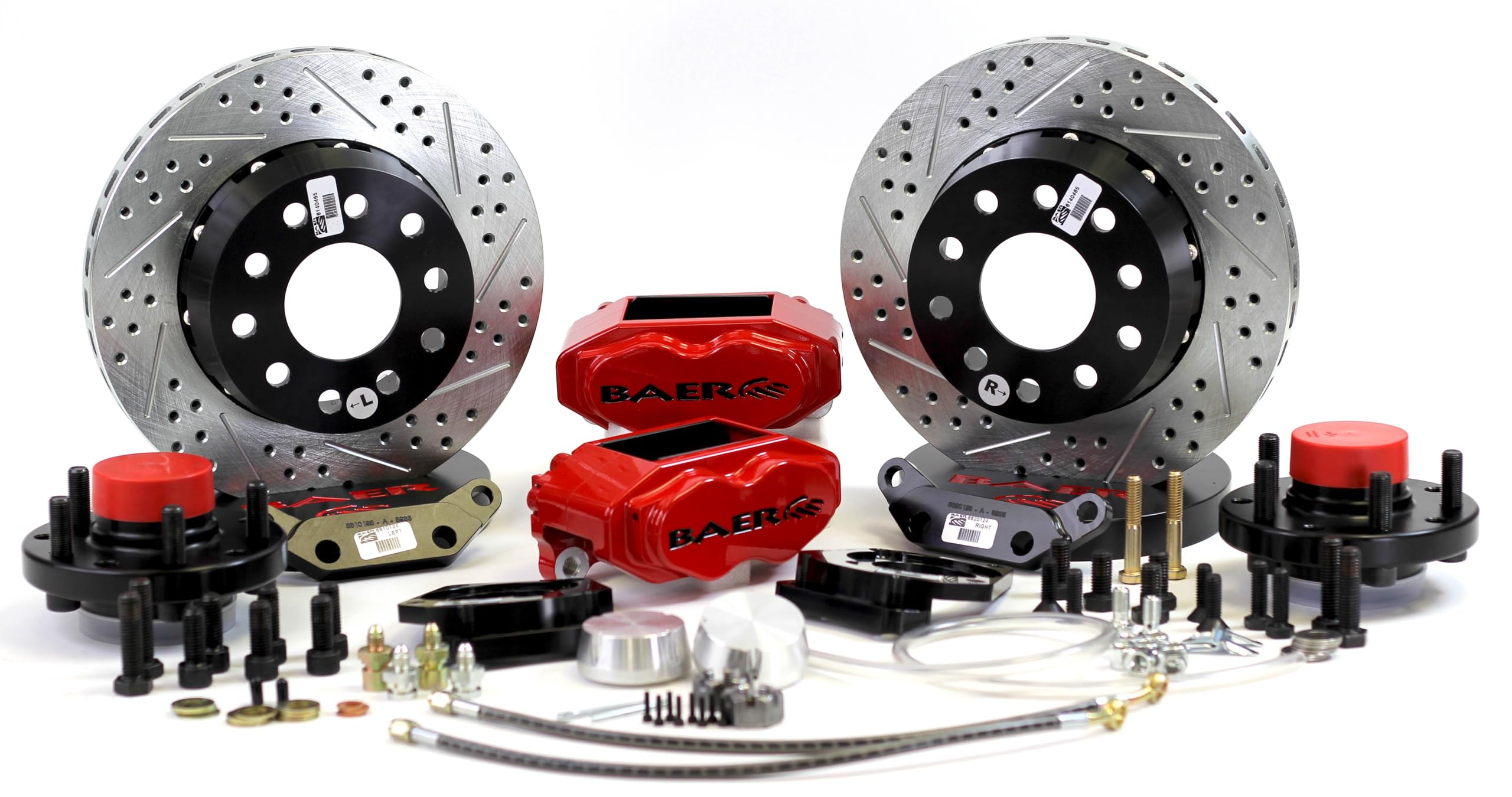 11" Ss4+ Brake Sys Frt Red Baer Brakes 56 300B (4141158R)