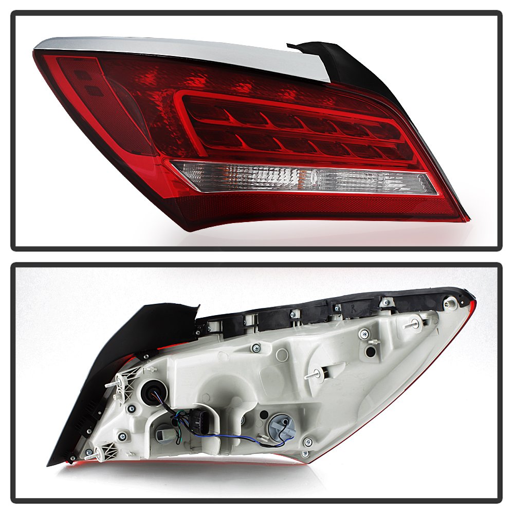 Tail Light Xtune ALT-JH-BLAC14-OE-L, 1 Pack