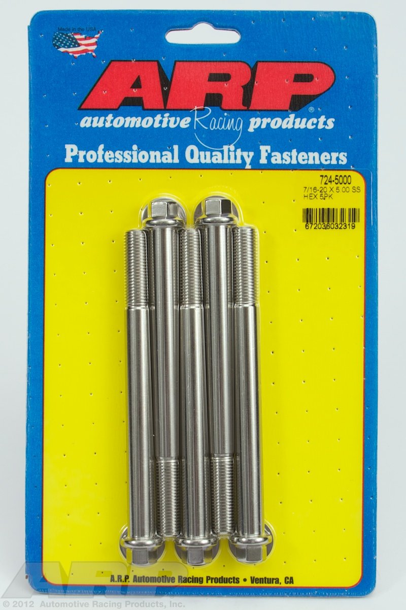 Hex Bolt ARP (724-5000), Stainless Steel