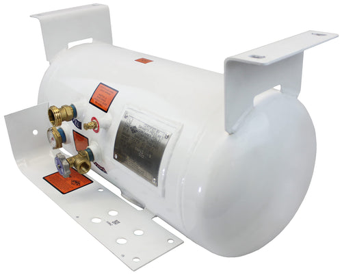 12.2 Gallon Flame King YSN122 ASME Horizontal Propane Tank | 12" x 28" | for RV, Van Or Trailers