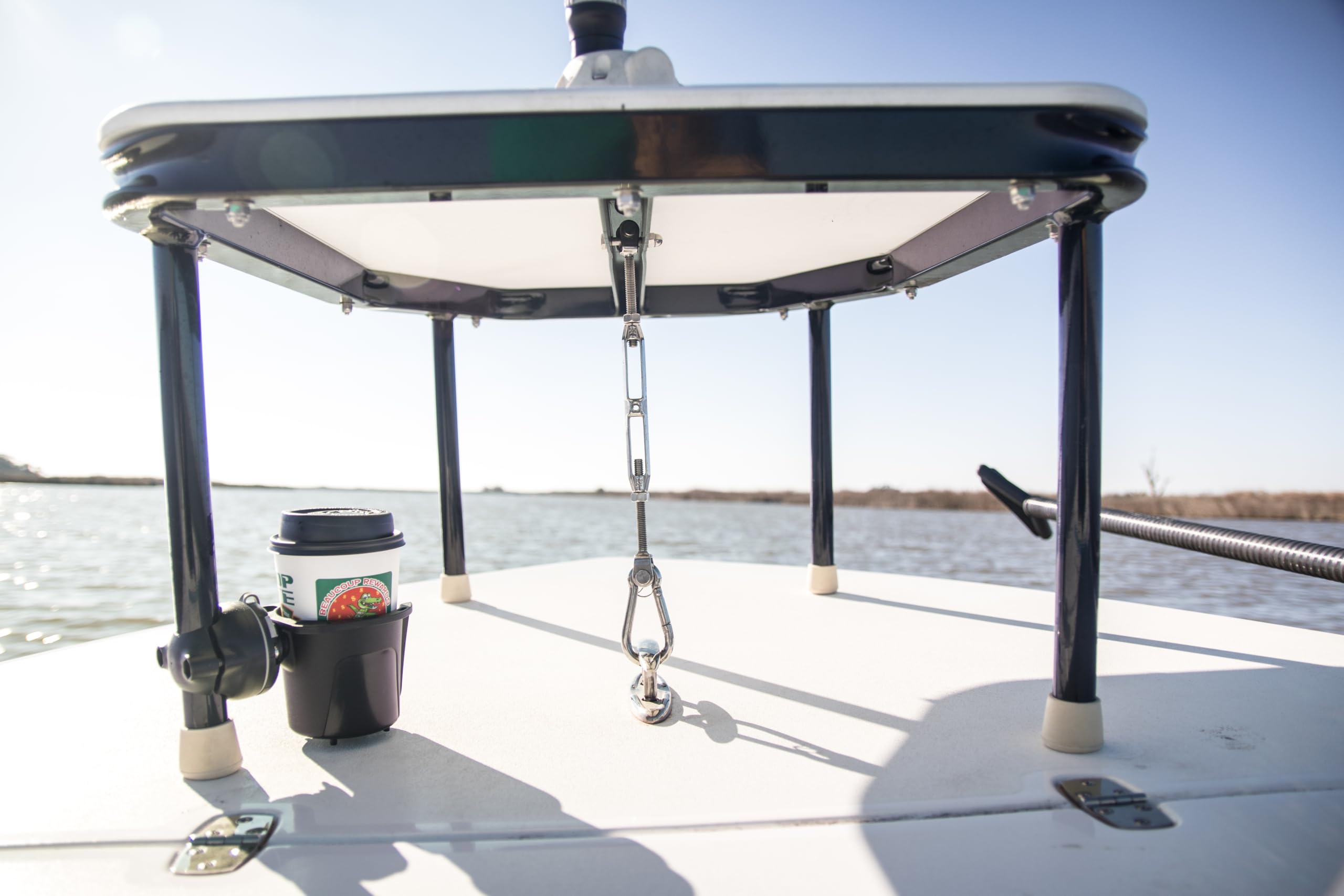 RAILBLAZA DrinkHold – Cup Holder for Kayak & Boat Secure Bases, fits Tumblers, Cans, Bottles, and More