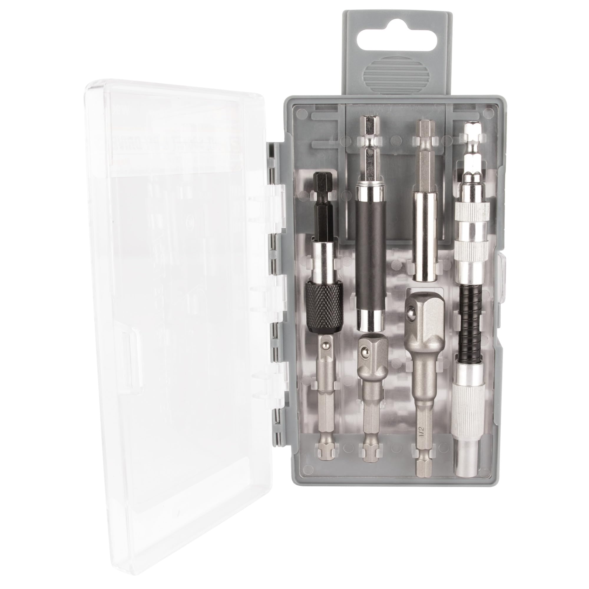 Magnetic Hex Nut Driver Performance Tool W9049 Master Kit, Cr-V Steel | 1/4-Inch-Inch Quick-Change Hex Shank | SAE & Metric-Inch, 21pc socket, bit & nut driver set