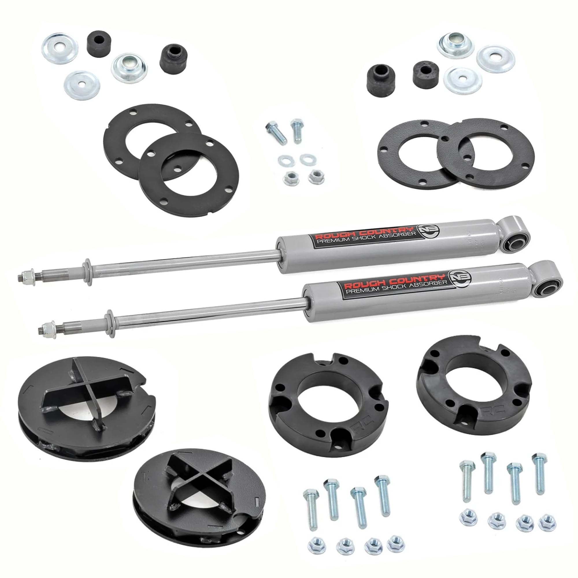 Rough Country 2" Lift Kit Suspension for 24-25 Toyota Land Cruiser - 73030