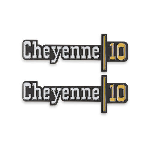 Cheyenne 10 Brothers Trucks 04-537 Fender Emblems