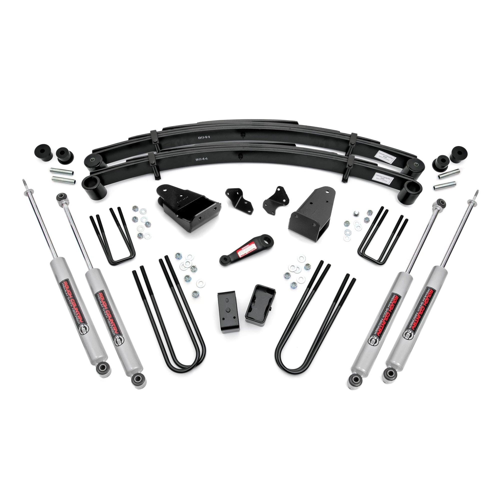 4" Rough Country Suspension Lift Kit for 1982-1985 Ford F-350 4WD - 4918230