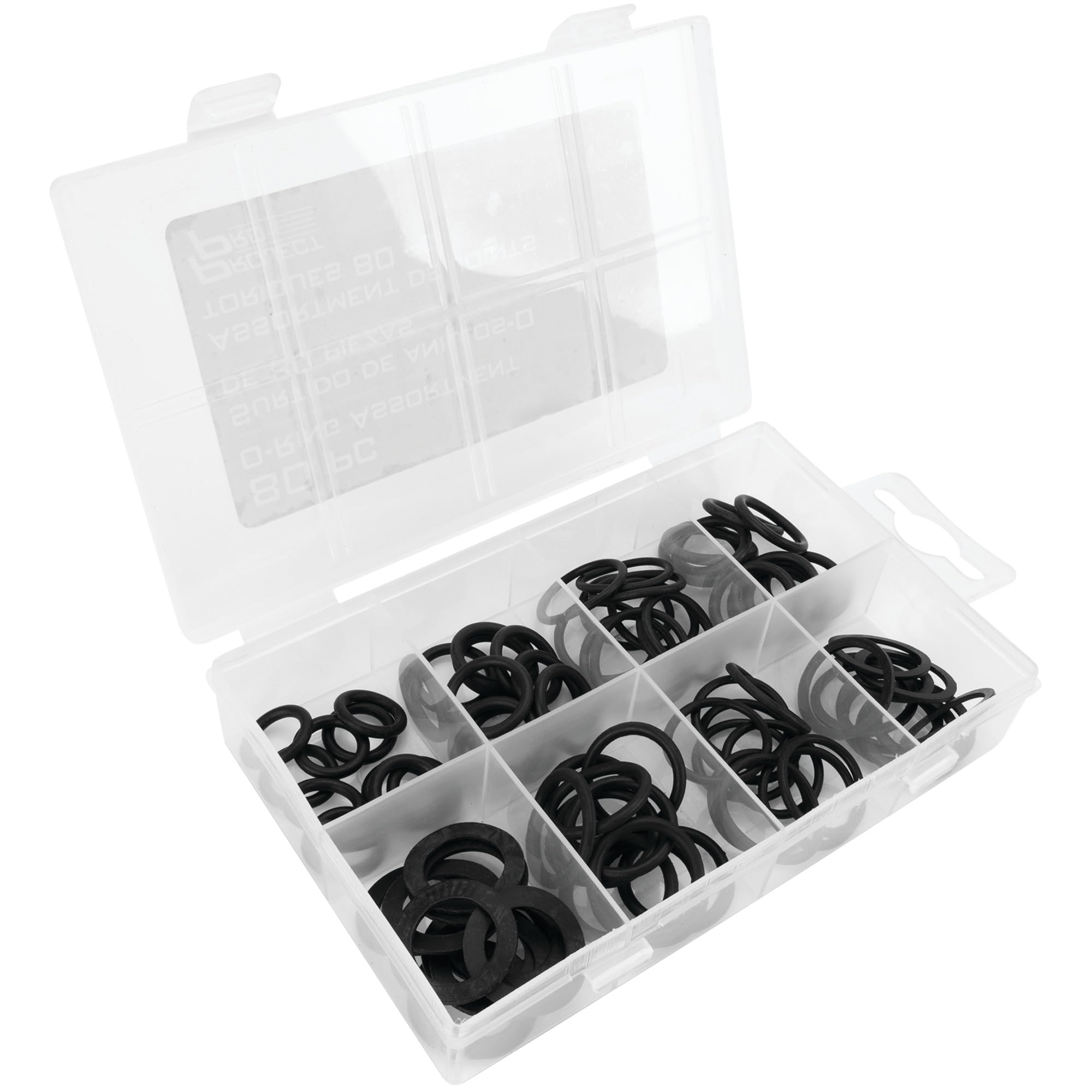 Rubber O-Rings Performance Tool 1490 for a Variety of Uses - Includes Reusable Storage Case - Essential Plumbing and Automotive Repair Kit