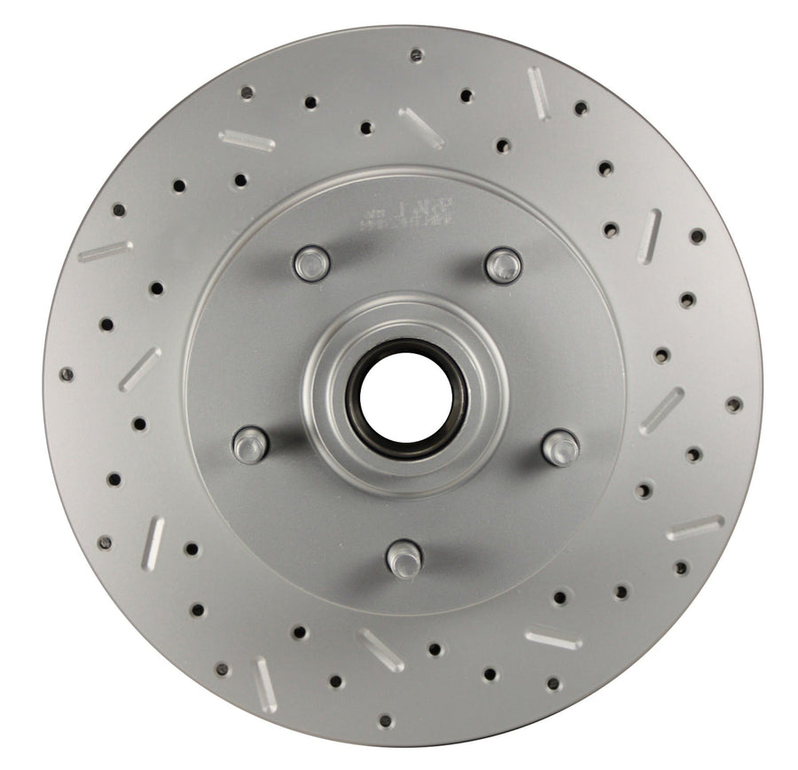 XDS MaxGrip Cross Drilled and Slotted Rotor Right Side