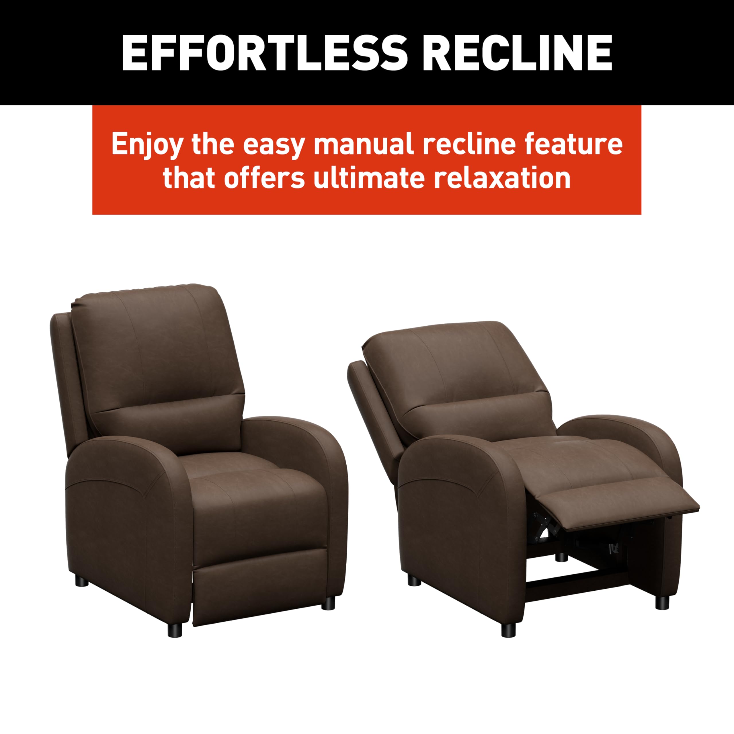 Signature THOMAS PAYNE RV Pushback Recliner with Easy Manual Recline Functionality, High-Density Foam - Satula 2024044212
