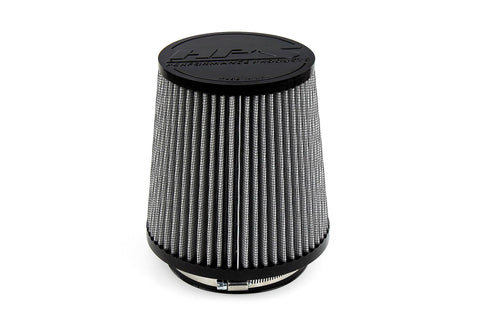 HPS Performance Air Filter 7" Element Length, 5" ID, 8" Overall Length, Gray, HPS-4338