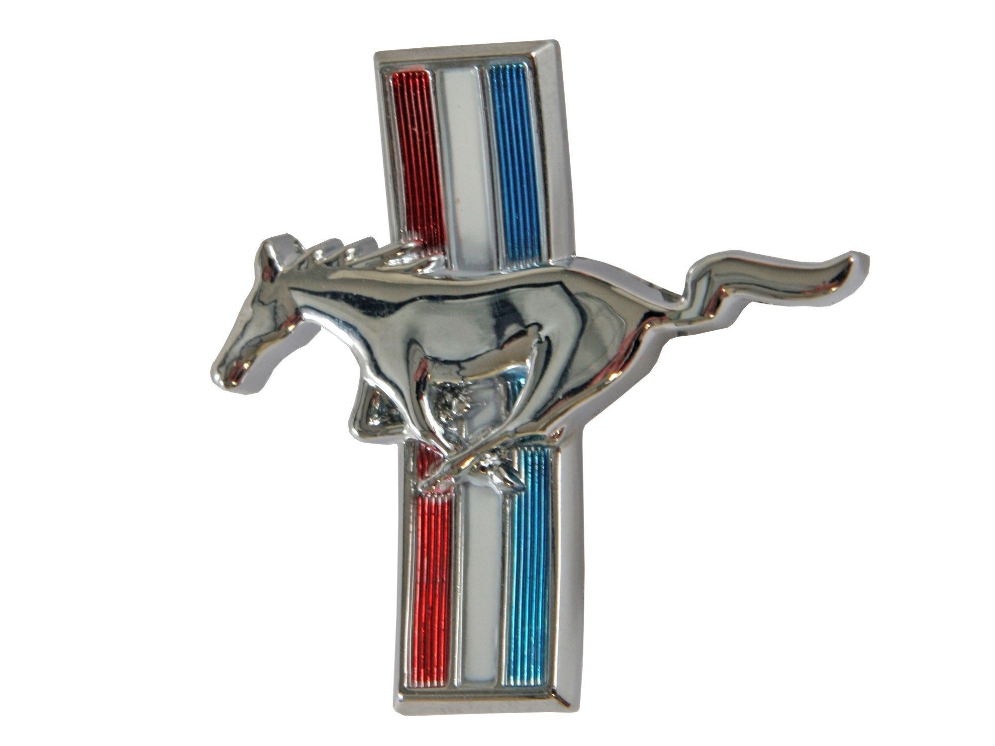 1965 Scott Drake C4ZB-65060A14-A Glove Box Emblem Curved