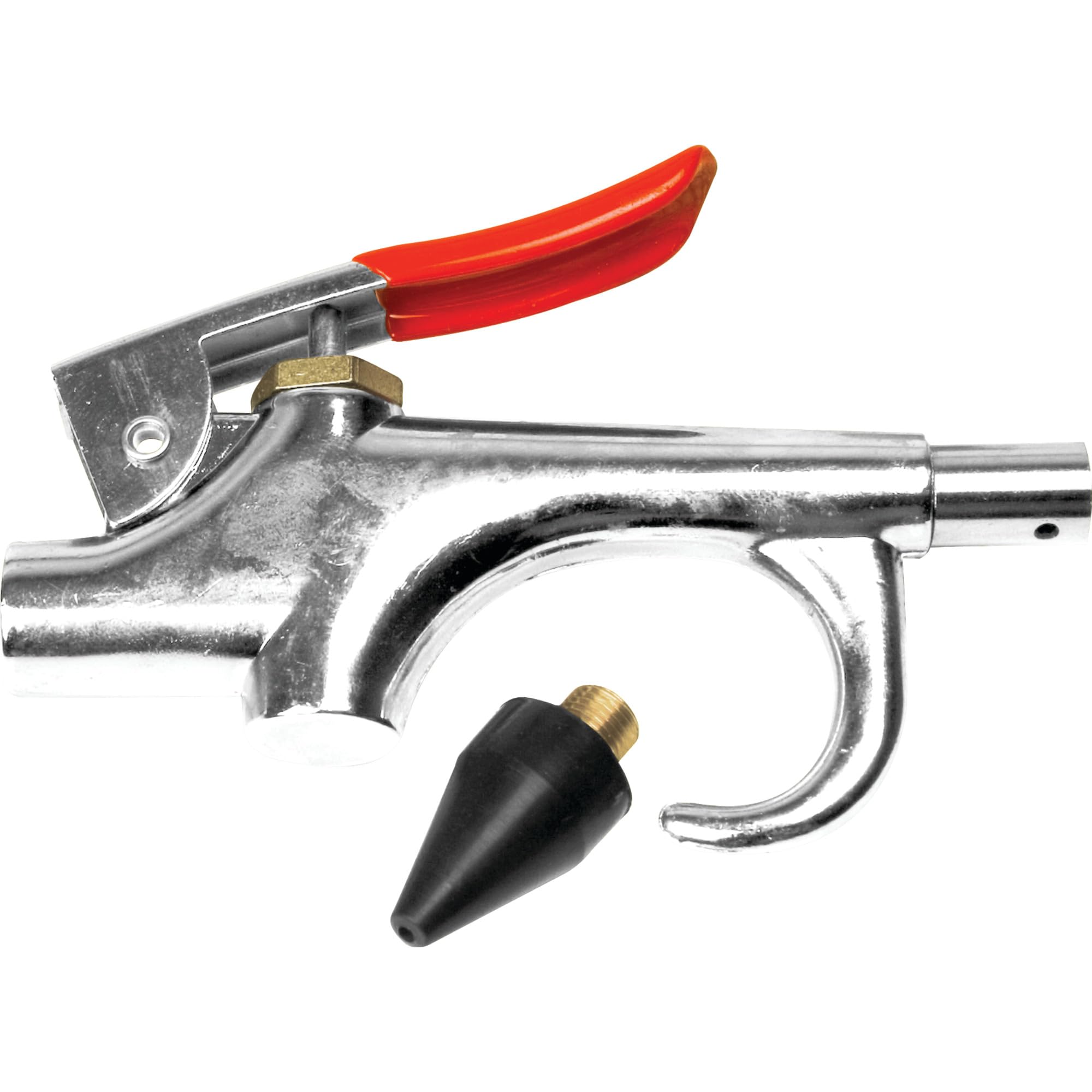 M586C Performance Tool Dual-Tip Blow Gun Kit with Interchangeable Rubber and Safety Nozzles - Ideal for Cleaning and Drying in Hard-to-Reach Areas