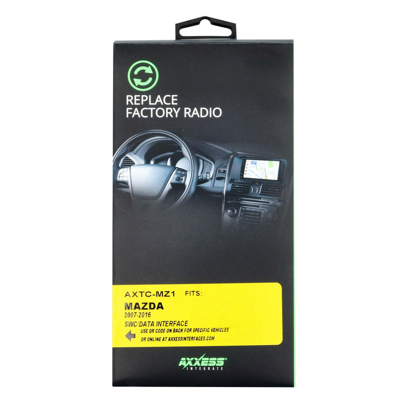 Mazda Data Interface with SWC & BT Metra Brands 2007-2016