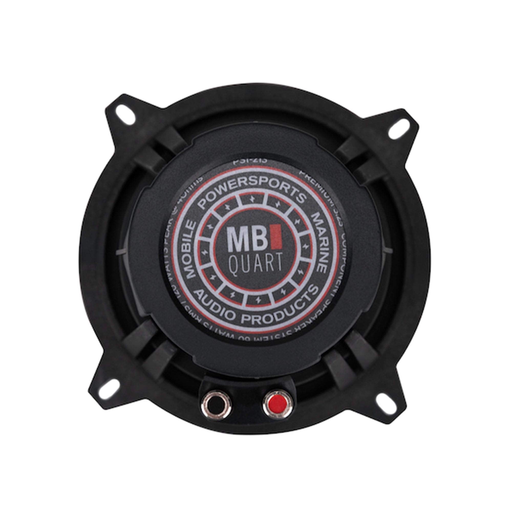 MB Quart Premium PS1-213 2-Way Component Speaker System (Black, Pair) – 5.25 Inch Component Speaker System, 240 Watt, Car Audio, 4 OHMS (Grills Included)
