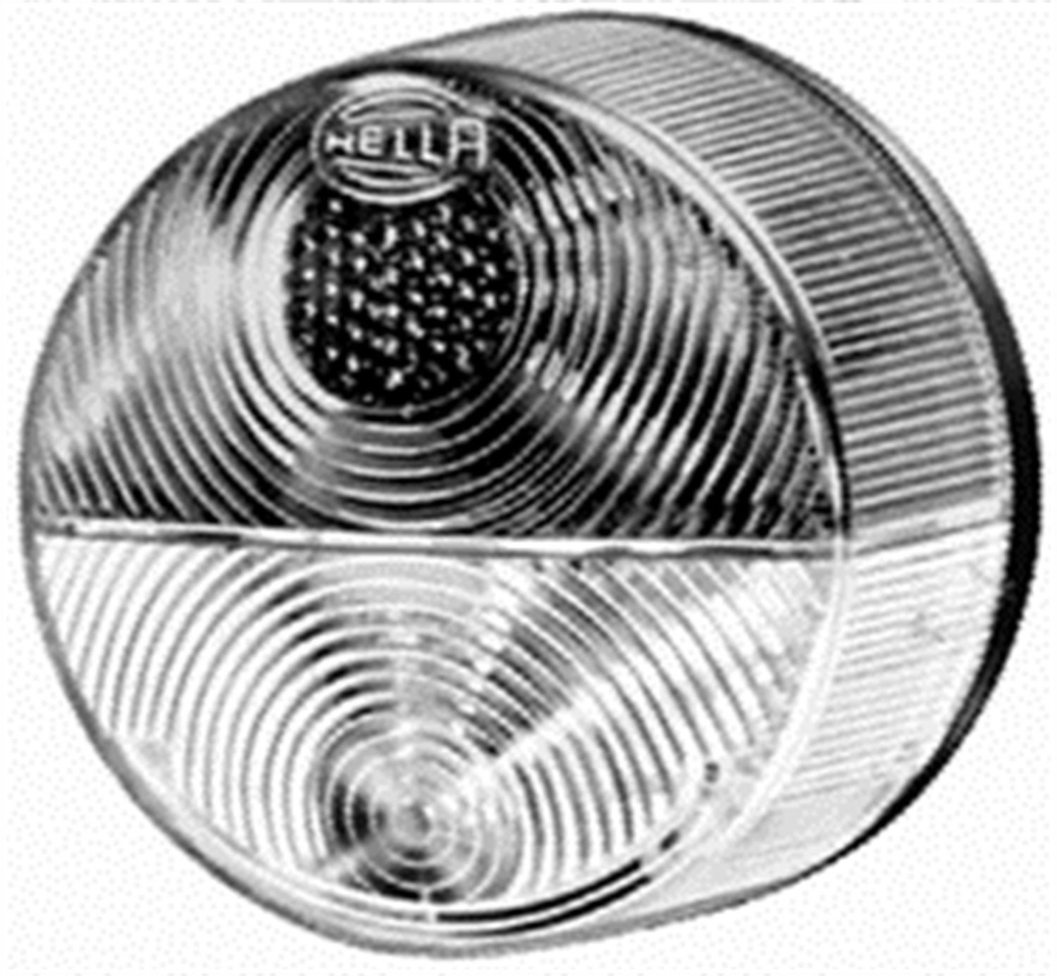 Hella Lamp 003185031 Turn/Mrkr 3185 Amb/Wht Ece